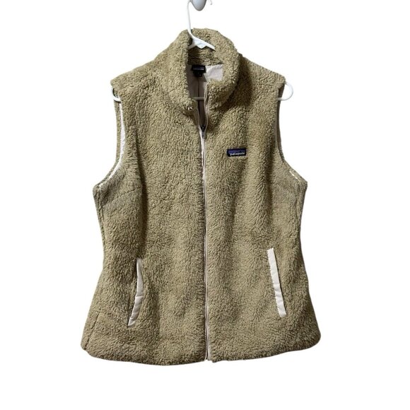 Patagonia Los Gatos Vest Women Size XL‎ Fleece Full Zip Pockets Hiking Outdoor - Picture 1 of 16